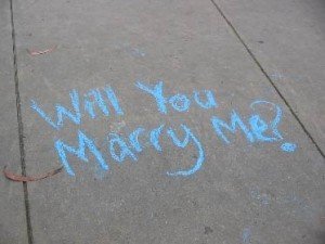 veux tu m'épouser?