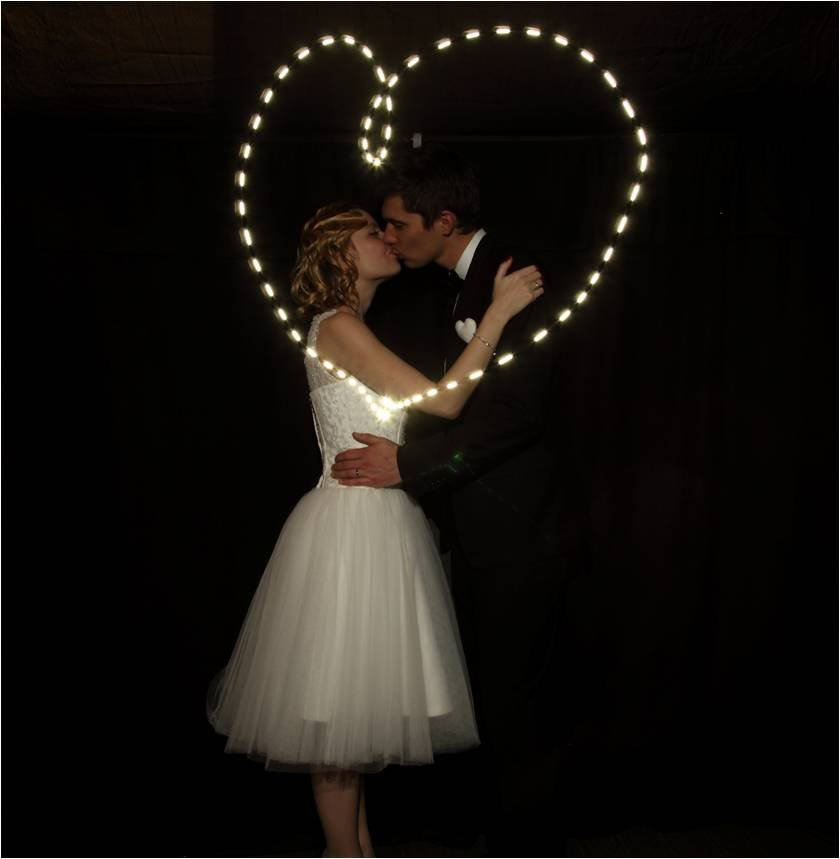 light painting mariage mister like that