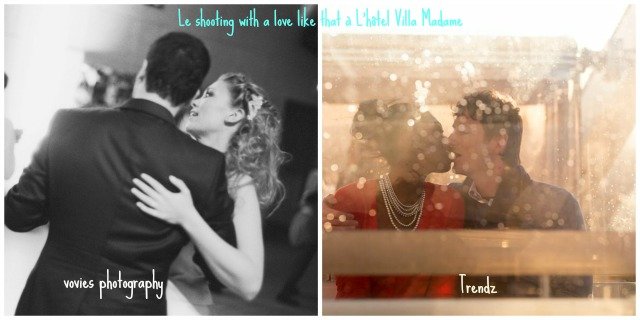 shooting with a love like that à la villa madame