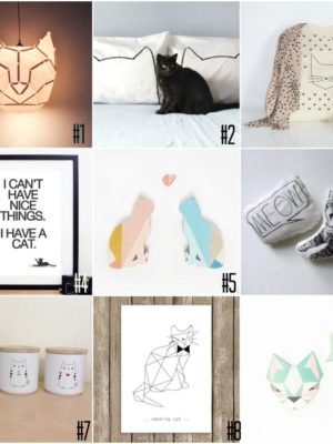 selection cadeaux pour amoureux des chats