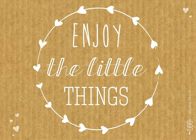 Enjoy the little things / Studio loü pour Hi love magazine