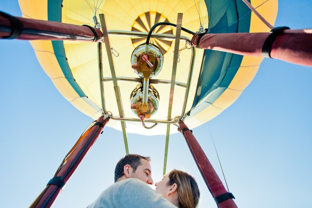 Des Amoureux En Montgolfiere Par Elena Fleutiaux With A Love