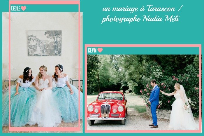 Un mariage en bleu et Mint à Tarascon / photographe nadia méli / publié sur le blog withalovelikethat.fr
