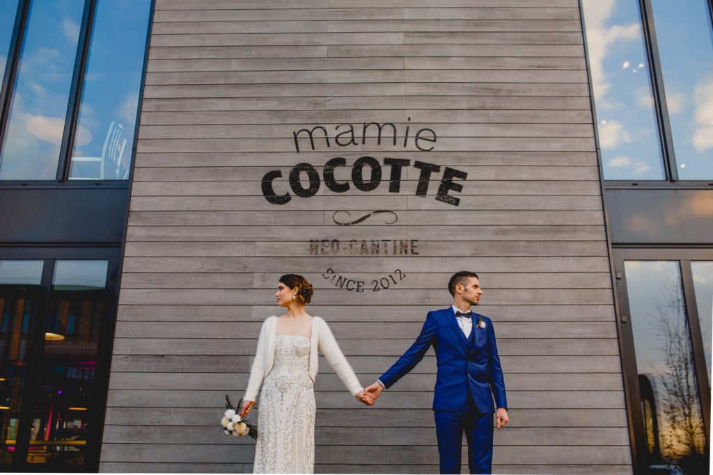 mariage rétro cool / withalovelikethat.fr