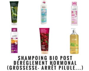 Shampoing bio post dérèglement hormonal, mon avis : withalovelikethat.fr