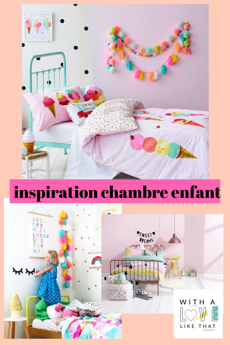 Inspiration chambre bébé colorée / sur withalovelikethat.fr
