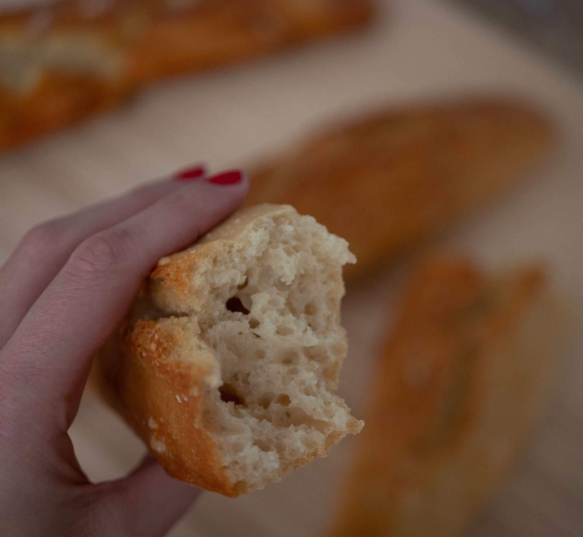 Recette baguette de pain sans robot facile et rapide / plus sur withalovelikethat.fr