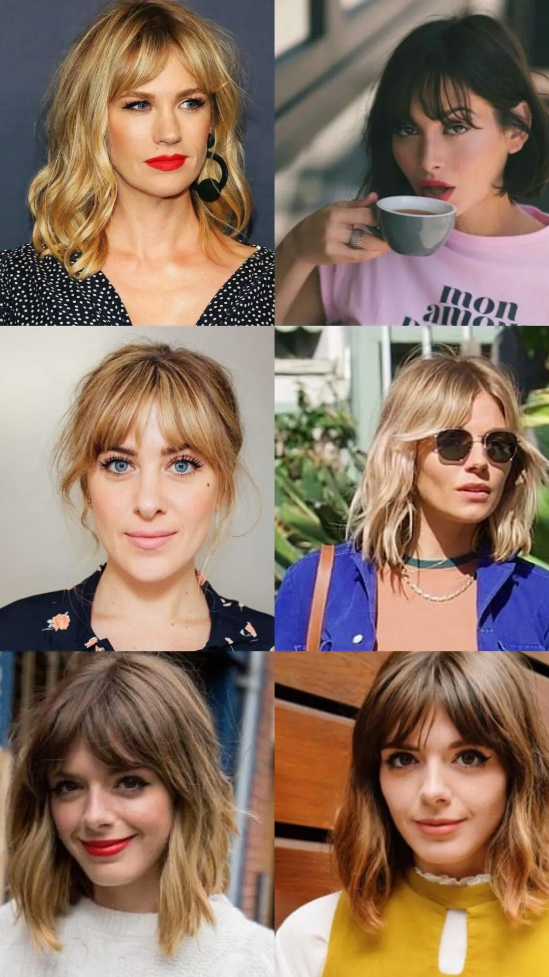 inspiration frange rideaux coiffeur / withalovelikethat.fr